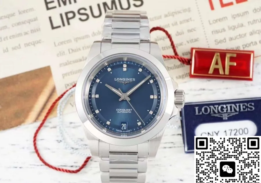 AF Factory Longines Concas L3.430.4.97.6 1:1 Best Edition Replica Watch
